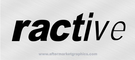 Ractive Decals 01 - Pair (2 pieces)